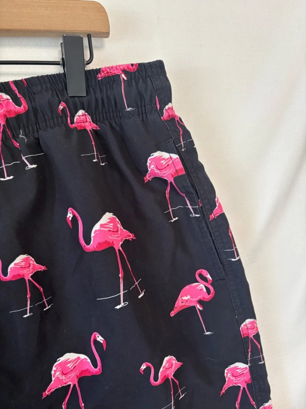 Men’s Flamingo Print Swim Trunks Size XXL